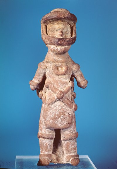Figurine of a Tlachtli Player, from Tlatilco, Pre-Classic Period by Pre Columbian